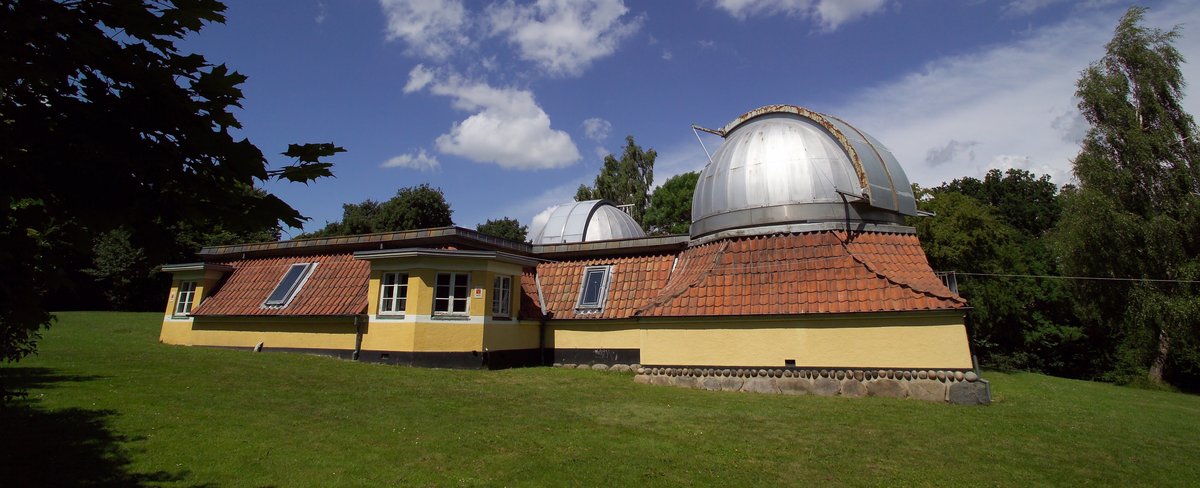 [Translate to English:] Ole Rømer-Observatoriet. Foto: Lars Kruse, AU Foto, Aarhus Universitet